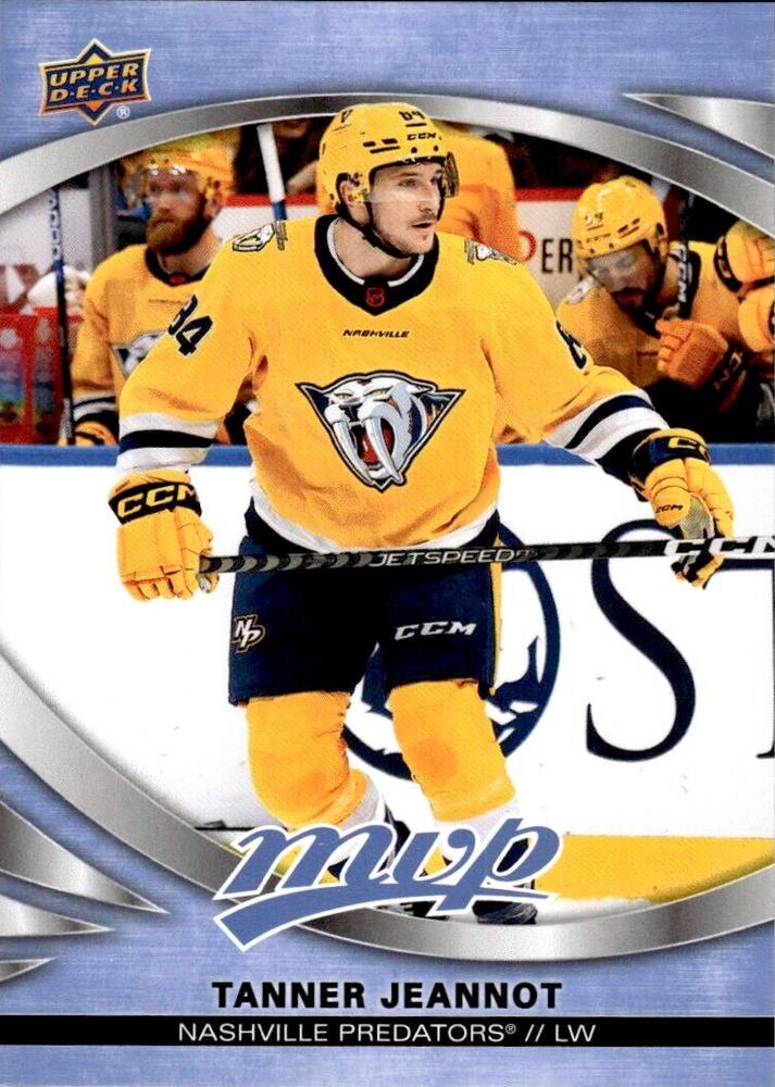 Tanner Jeannot 
SP #213 Nashville Predators | 2023-24 Upper Deck MVP | NHL Card
