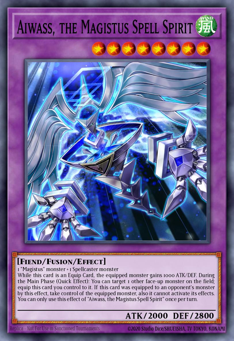 yugioh magistus cards Aiwass, the Magistus Spell Spirit - GEIM-EN005 Super Rare