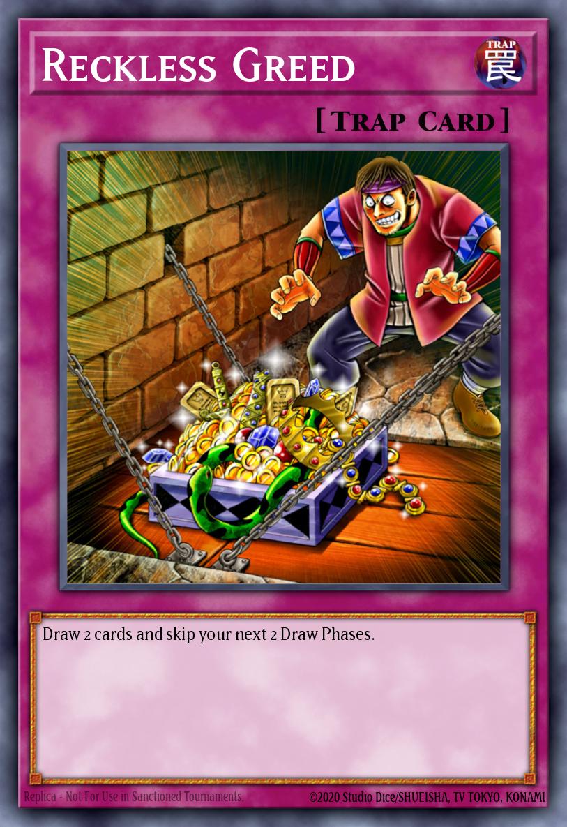 Reckless Greed - TAMA-EN057 Rare