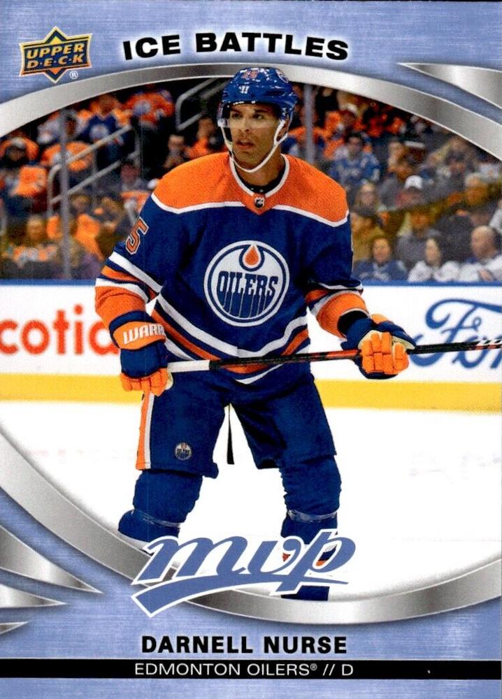 Darnell Nurse #4 Edmonton Oilers | 2023-24 Upper Deck MVP - Ice Battles | NHL Card