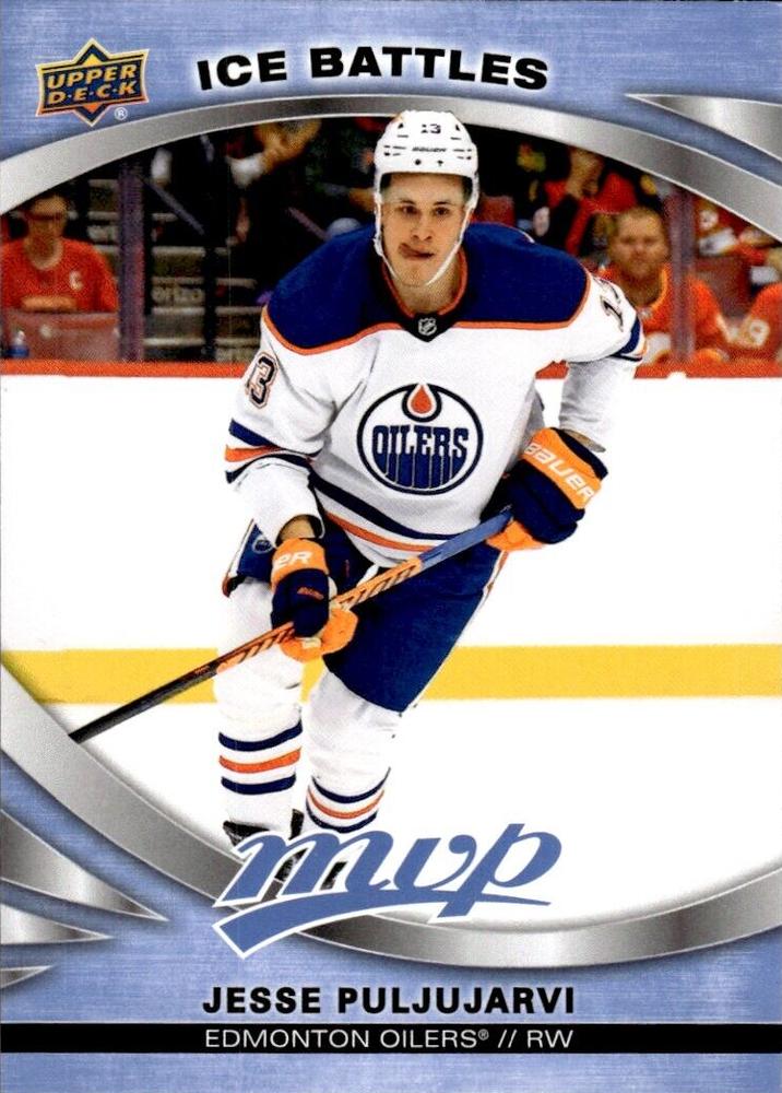 Jesse Puljujarvi #7 Edmonton Oilers | 2023-24 Upper Deck MVP - Ice Battles | NHL Card