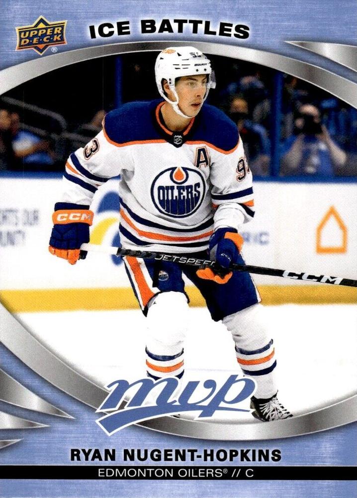 Ryan Nugent-Hopkins #12 Edmonton Oilers | 2023-24 Upper Deck MVP - Ice Battles | NHL Card