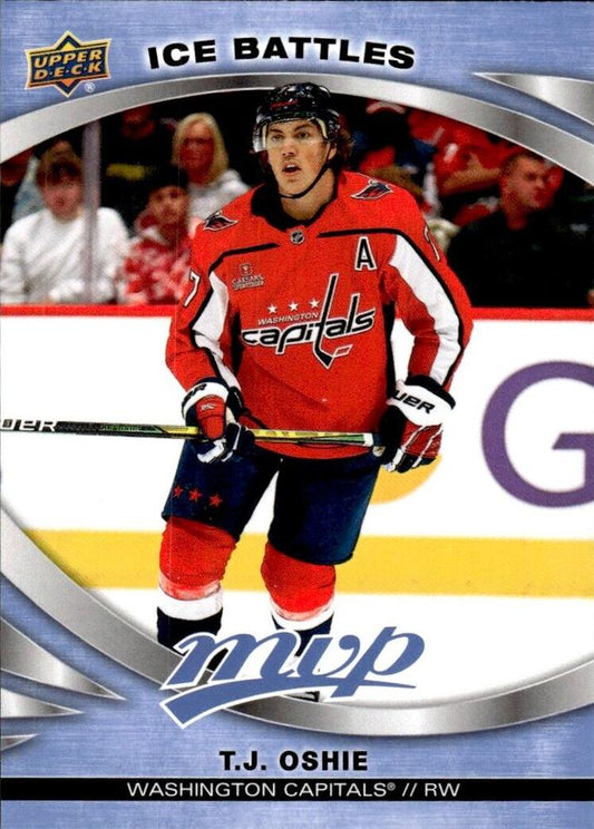 T.J. Oshie #25 Washington Capitals | 2023-24 Upper Deck MVP - Ice Battles | NHL Card