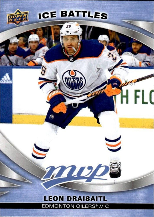 Leon Draisaitl #27 Edmonton Oilers | 2023-24 Upper Deck MVP - Ice Battles | NHL Card
