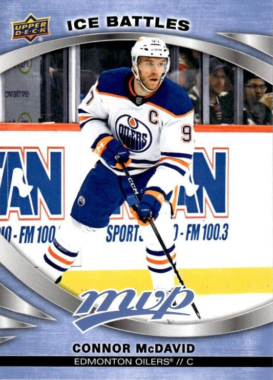 Connor McDavid #35 Edmonton Oilers | 2023-24 Upper Deck MVP - Ice Battles | NHL Card