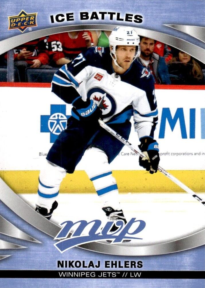 Nikolaj Ehlers #62 Winnipeg Jets | 2023-24 Upper Deck MVP - Ice Battles | NHL Card