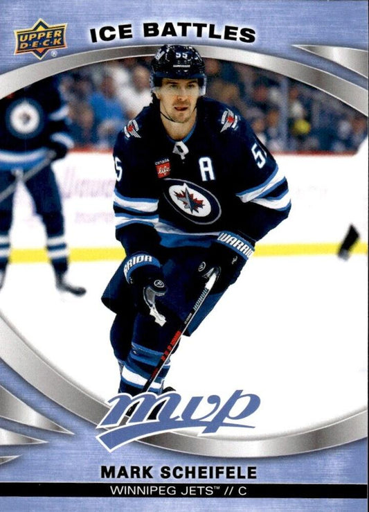 Mark Scheifele #67 Winnipeg Jets | 2023-24 Upper Deck MVP - Ice Battles | NHL Card