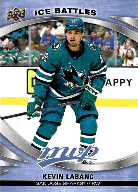 Kevin Labanc #70 San Jose Sharks | 2023-24 Upper Deck MVP - Ice Battles | NHL Card