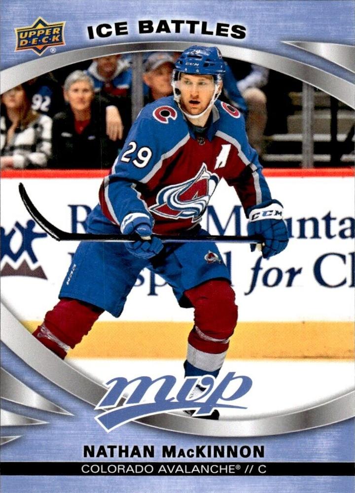 Nathan MacKinnon #75 Colorado Avalanche | 2023-24 Upper Deck MVP - Ice Battles | NHL Card