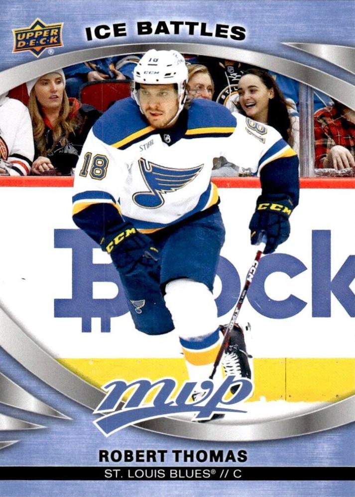 Robert Thomas #81 St. Louis Blues | 2023-24 Upper Deck MVP - Ice Battles | NHL Card