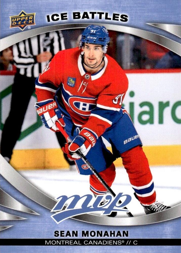 Sean Monahan #111 Montreal Canadiens | 2023-24 Upper Deck MVP - Ice Battles | NHL Card