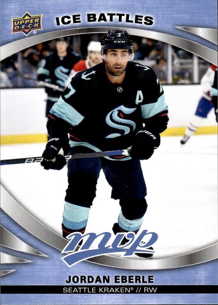 Jordan Eberle #159 Seattle Kraken | 2023-24 Upper Deck MVP - Ice Battles | NHL Card