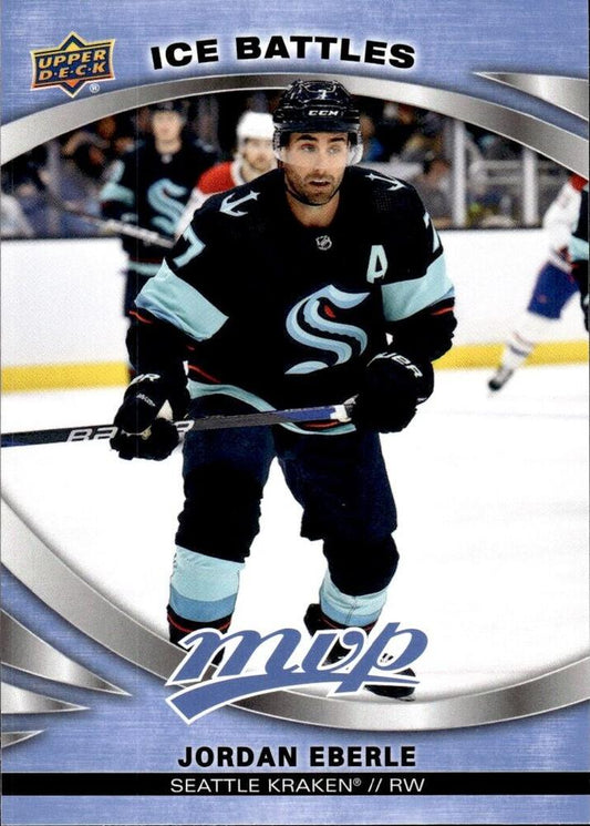 Jordan Eberle #159 Seattle Kraken | 2023-24 Upper Deck MVP - Ice Battles | NHL Card
