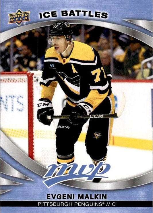 Evgeni Malkin #168 Pittsburgh Penguins | 2023-24 Upper Deck MVP - Ice Battles | NHL Card