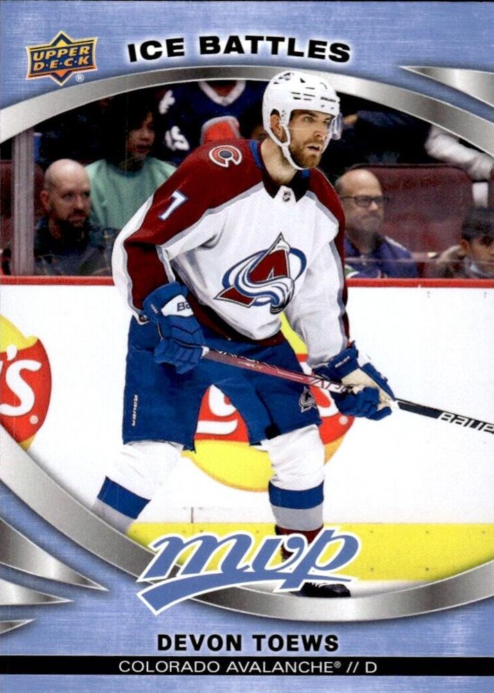 Devon Toews #171 Colorado Avalanche | 2023-24 Upper Deck MVP - Ice Battles | NHL Card
