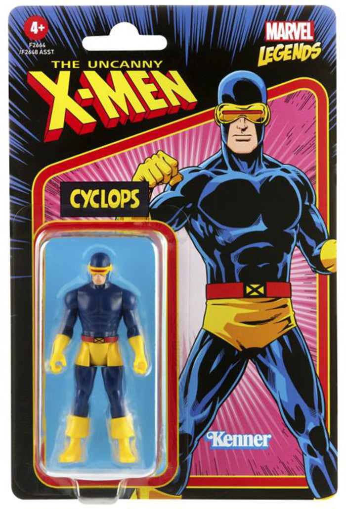 Cyclops | Marvel 3.75” Legends Retro Collection | Hasbro Action Figure