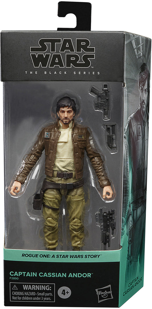 Captain Cassian Andor | Star Wars 6” Black Series | Hasbro Action Figure