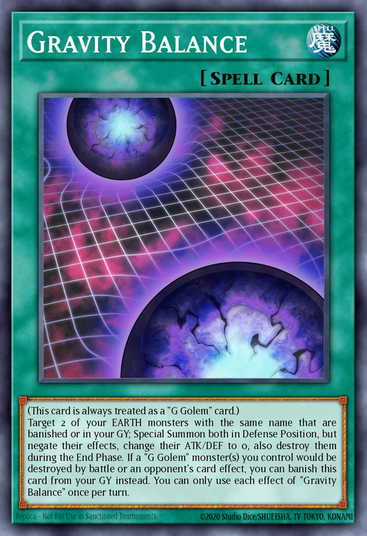 Gravity Balance - BLCR-EN046 Ultra Rare | Yu-Gi-Oh! Card