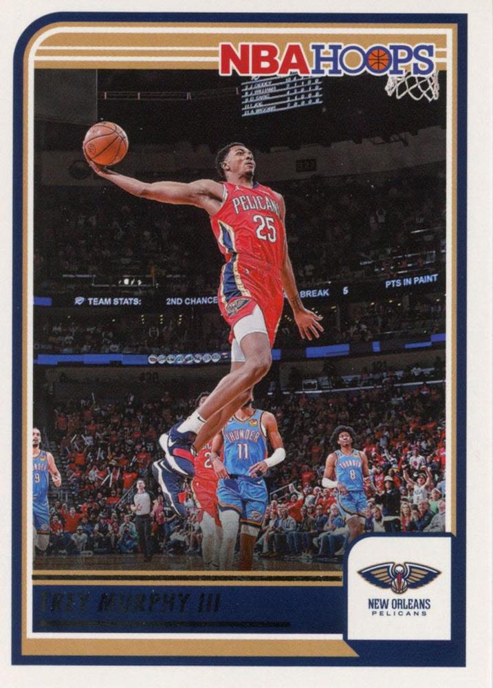 Trey Murphy III #20 New Orleans Pelicans | 2023-24 Hoops | NBA Trading Card