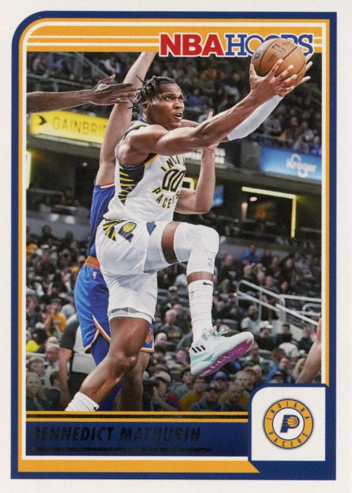 Bennedict Mathurin #31 Indiana Pacers | 2023-24 Hoops | NBA Trading Card