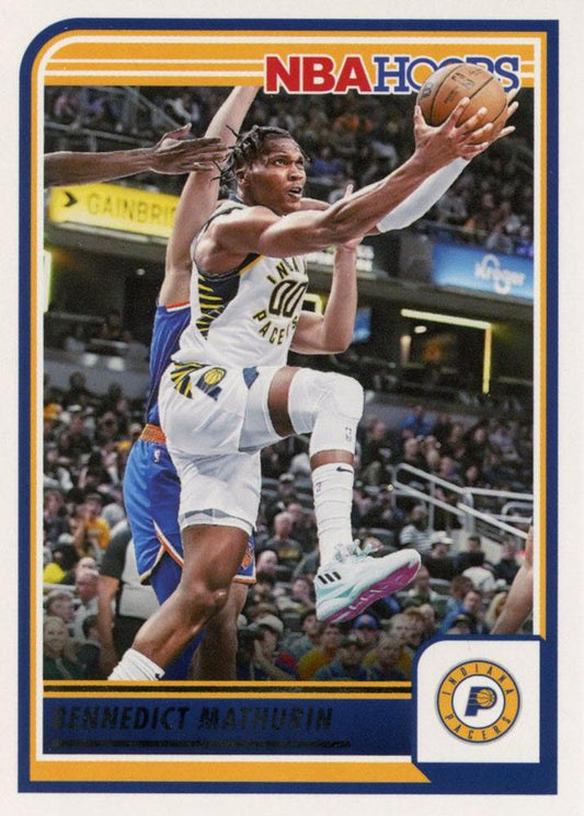 Bennedict Mathurin #31 Indiana Pacers | 2023-24 Hoops | NBA Trading Card