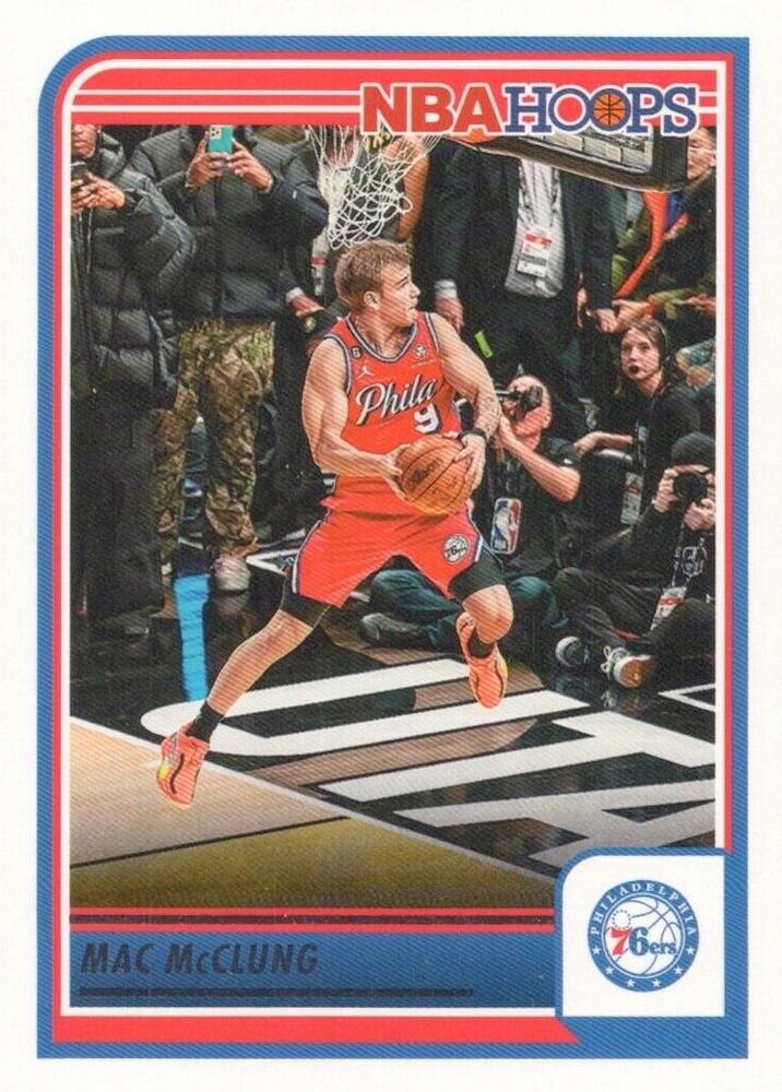 Mac McClung
UER #48 Philadelphia 76ers | 2023-24 Hoops | NBA Trading Card