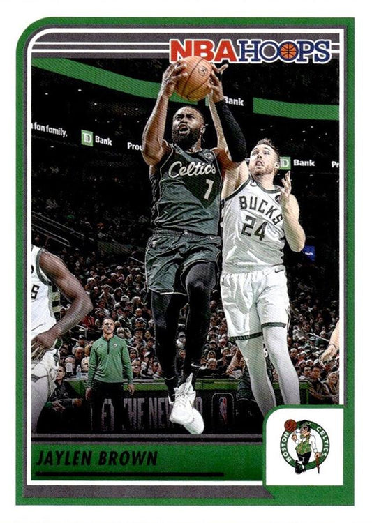 Jaylen Brown #60 Boston Celtics | 2023-24 Hoops | NBA Trading Card