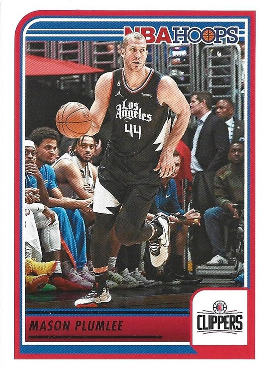 Mason Plumlee #69 Los Angeles Clippers | 2023-24 Hoops | NBA Trading Card