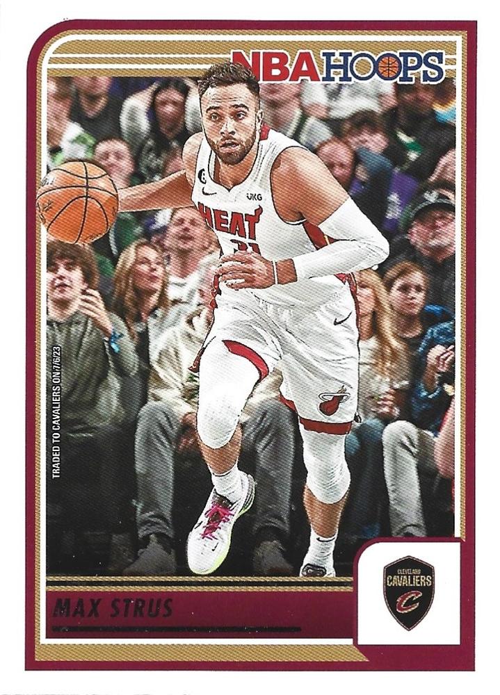 Max Strus #80 Cleveland Cavaliers | 2023-24 Hoops | NBA Trading Card