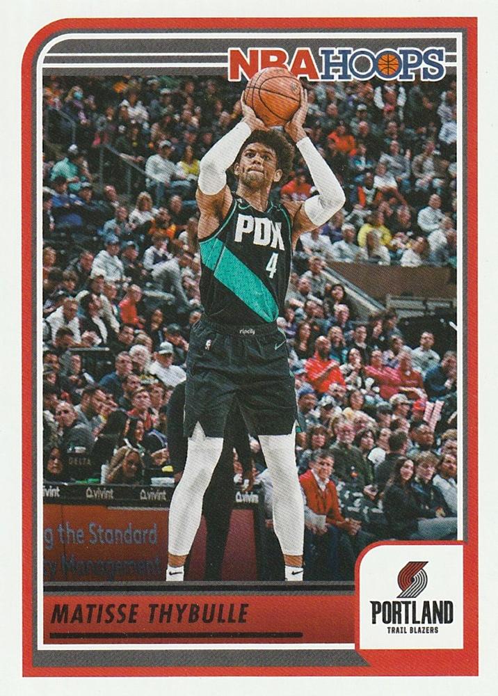 Matisse Thybulle #155 Portland Trail Blazers | 2023-24 Hoops | NBA Trading Card