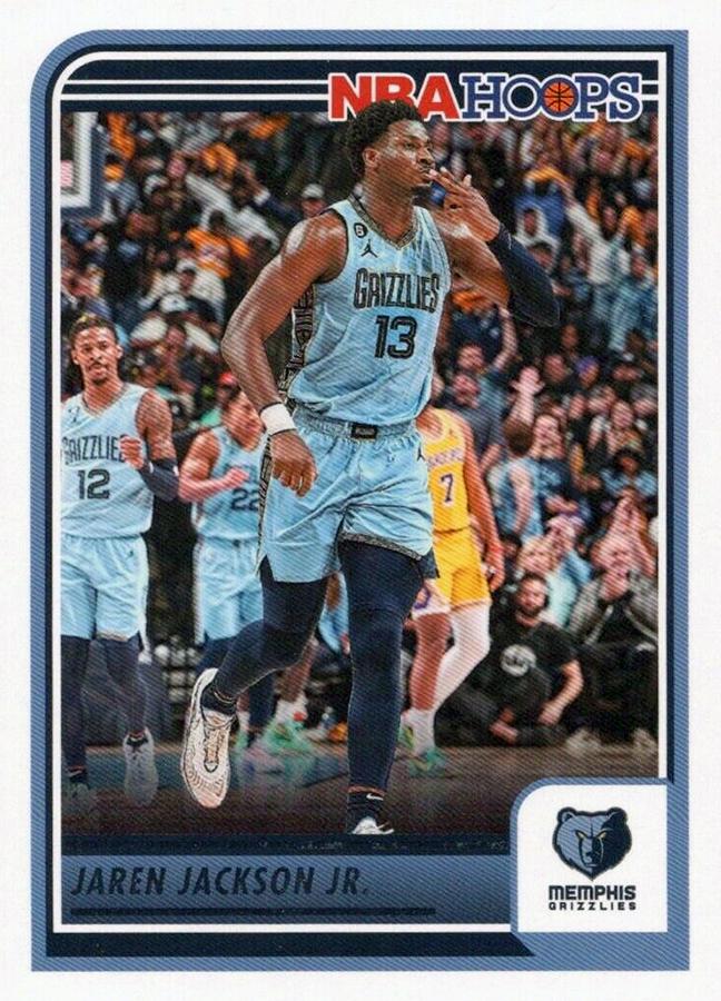 Jaren Jackson Jr. #190 Memphis Grizzlies | 2023-24 Hoops | NBA Trading Card