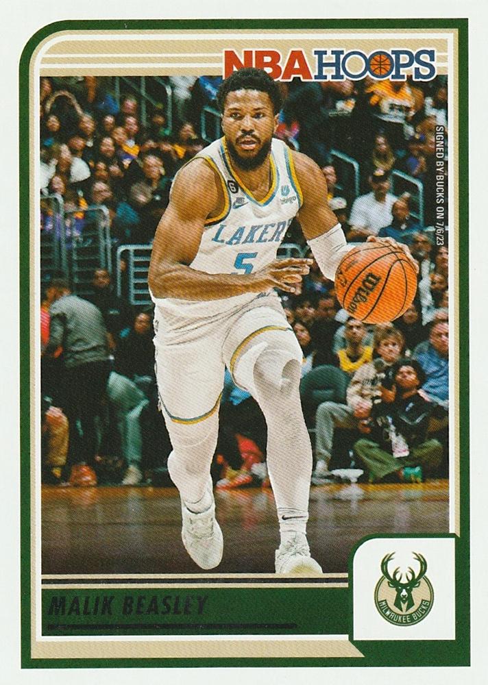 Malik Beasley
UER #209 Milwaukee Bucks | 2023-24 Hoops | NBA Trading Card
