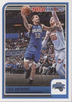 Cole Anthony #230 Orlando Magic | 2023-24 Hoops | NBA Trading Card