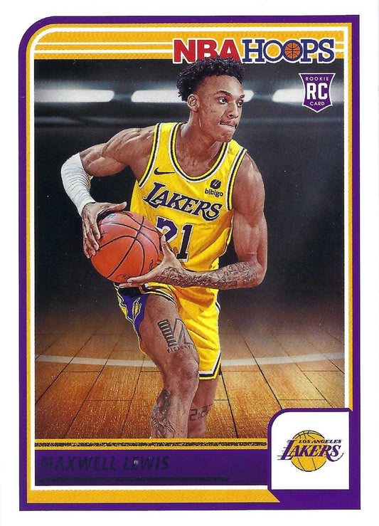 Maxwell Lewis
RC #239 Los Angeles Lakers | 2023-24 Hoops | NBA Trading Card