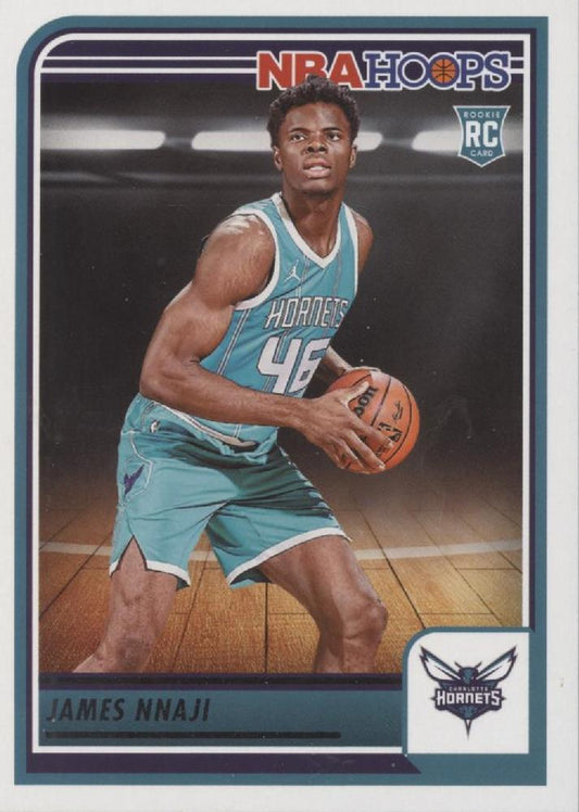 James Nnaji
RC #240 Charlotte Hornets | 2023-24 Hoops | NBA Trading Card