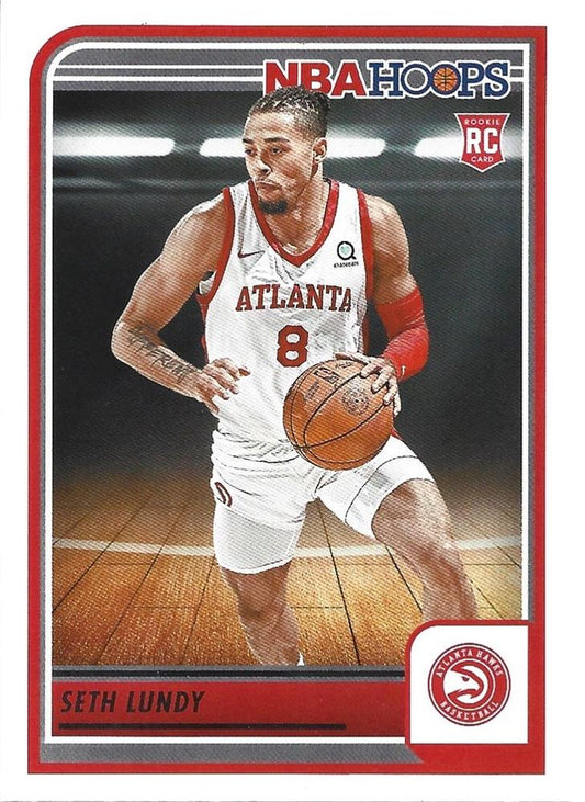 Seth Lundy
RC #244 Atlanta Hawks | 2023-24 Hoops | NBA Trading Card