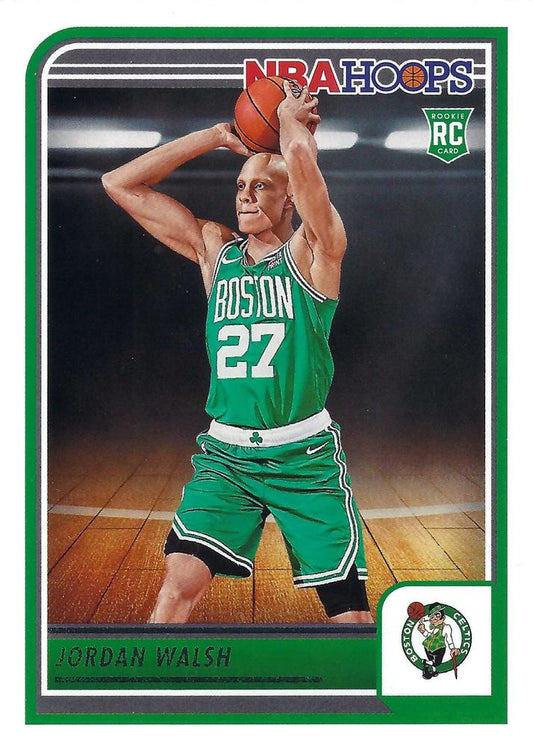 Jordan Walsh
RC #247 Boston Celtics | 2023-24 Hoops | NBA Trading Card