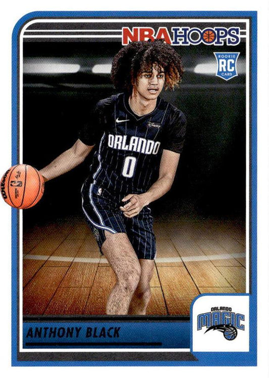 Anthony Black
RC #257 Orlando Magic | 2023-24 Hoops | NBA Trading Card