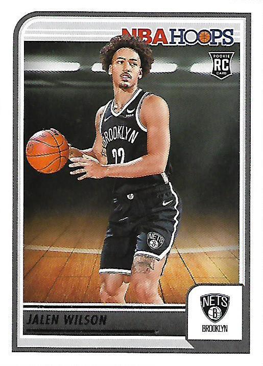 Jalen Wilson
RC #258 Brooklyn Nets | 2023-24 Hoops | NBA Trading Card
