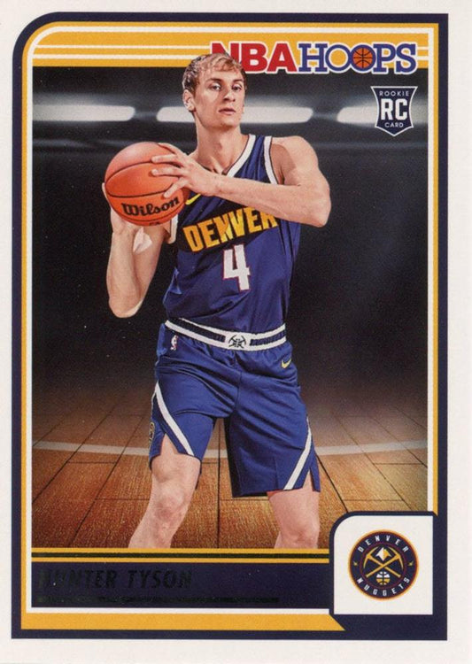 Hunter Tyson
RC #259 Denver Nuggets | 2023-24 Hoops | NBA Trading Card