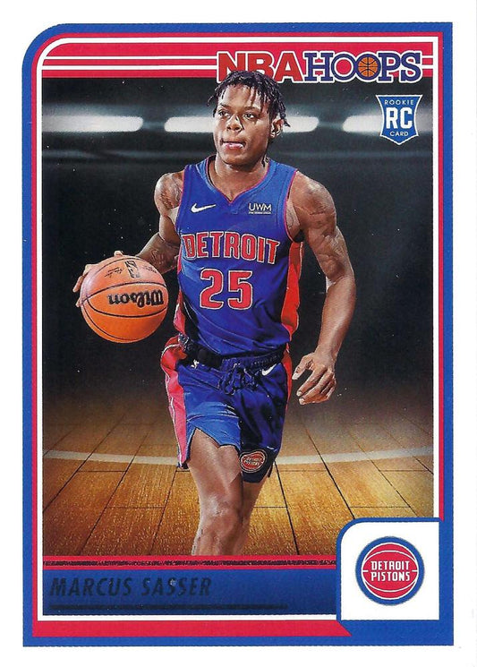 Marcus Sasser
RC #260 Detroit Pistons | 2023-24 Hoops | NBA Trading Card