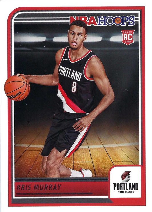 Kris Murray
RC #262 Portland Trail Blazers | 2023-24 Hoops | NBA Trading Card