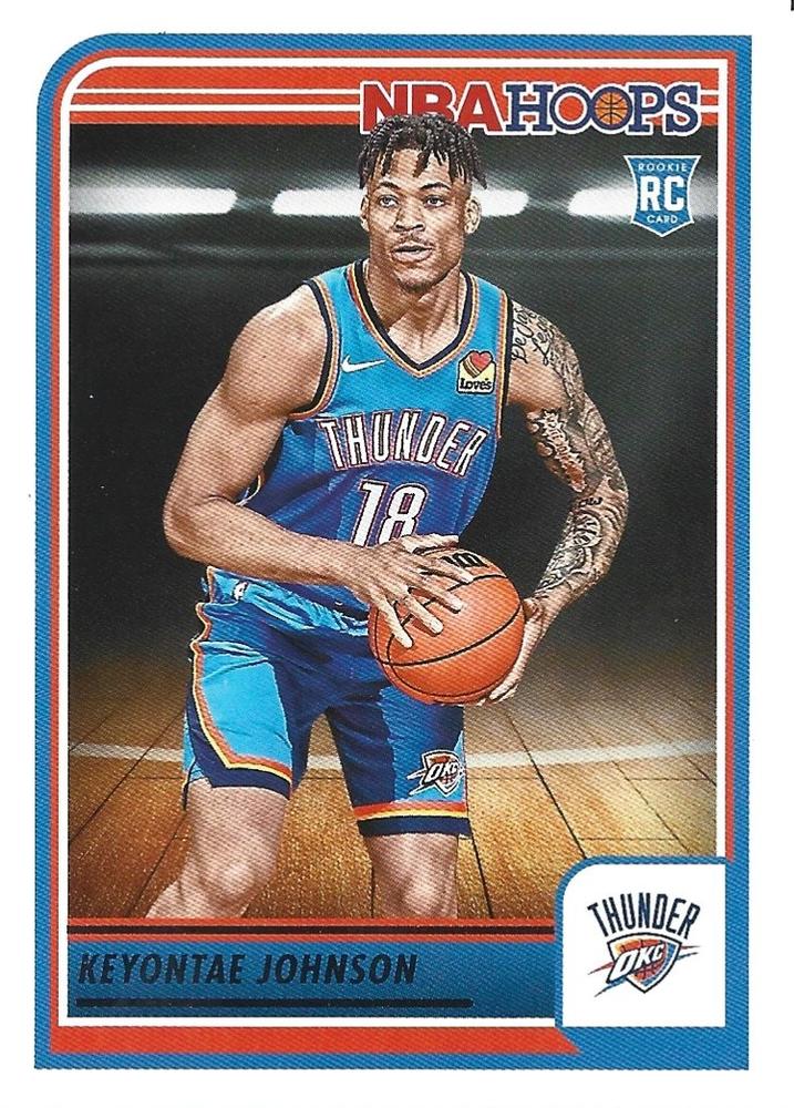 Keyontae Johnson
RC #263 Oklahoma City Thunder | 2023-24 Hoops | NBA Card