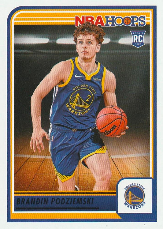 Brandin Podziemski
RC #264 Golden State Warriors | 2023-24 Hoops | NBA Card