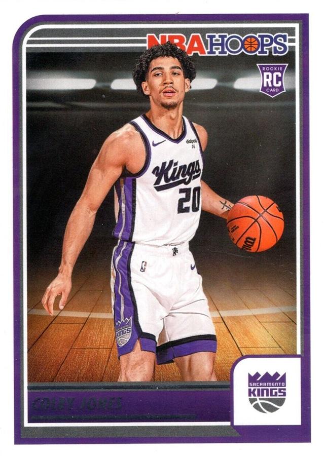 Colby Jones
RC #270 Sacramento Kings | 2023-24 Hoops | NBA Trading Card