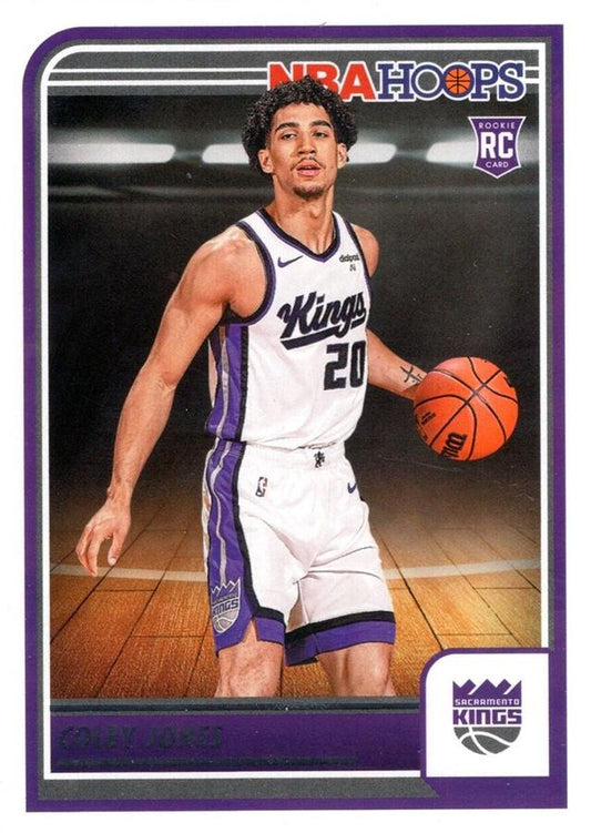 Colby Jones
RC #270 Sacramento Kings | 2023-24 Hoops | NBA Trading Card