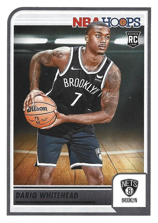 Dariq Whitehead
RC #274 Brooklyn Nets | 2023-24 Hoops | NBA Trading Card