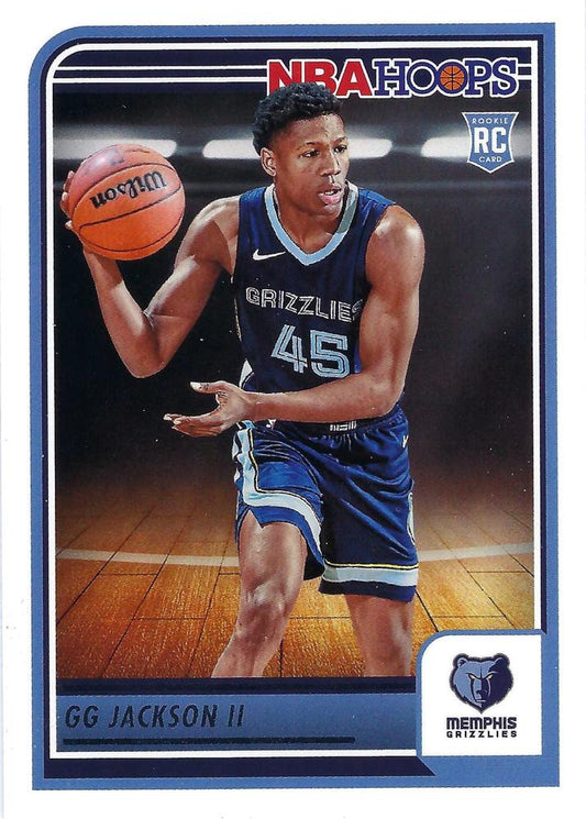 GG Jackson II
RC #275 Memphis Grizzlies | 2023-24 Hoops | NBA Trading Card