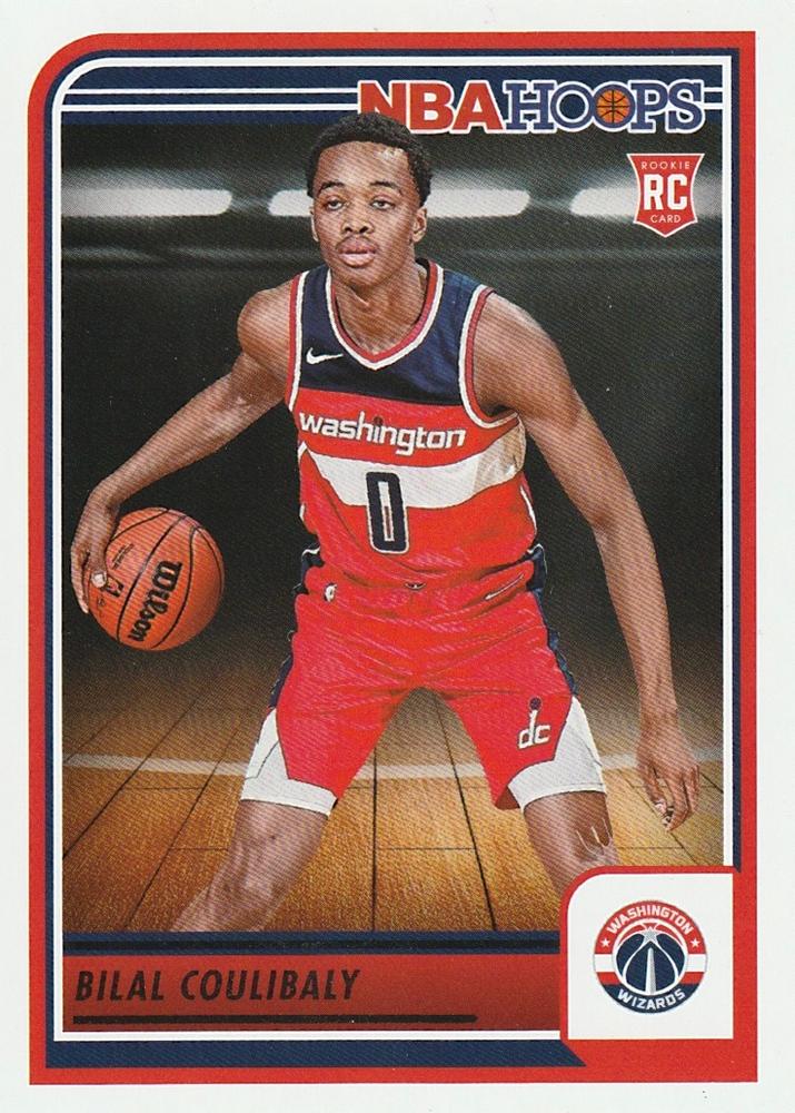Bilal Coulibaly
RC #276 Washington Wizards | 2023-24 Hoops | NBA Trading Card