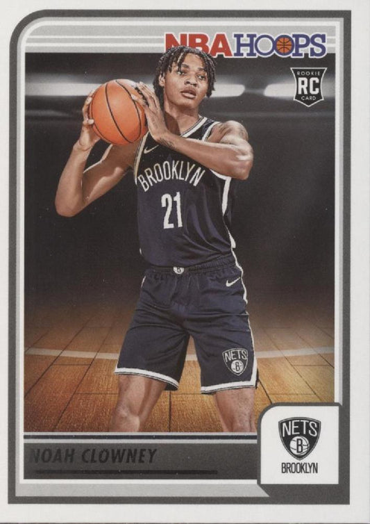 Noah Clowney
RC #280 Brooklyn Nets | 2023-24 Hoops | NBA Trading Card